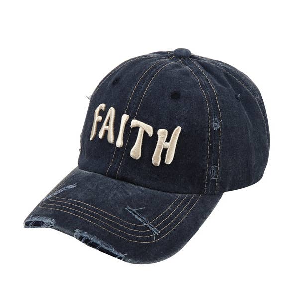 Gorra de béisbol temática de fe para damas estilo vaquero para venta al por mayor de Nima Accessories Inc