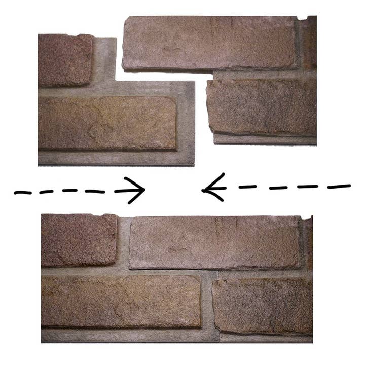 Ninth & Vine - Wholesale Wall Accent - Shiplap - Brick