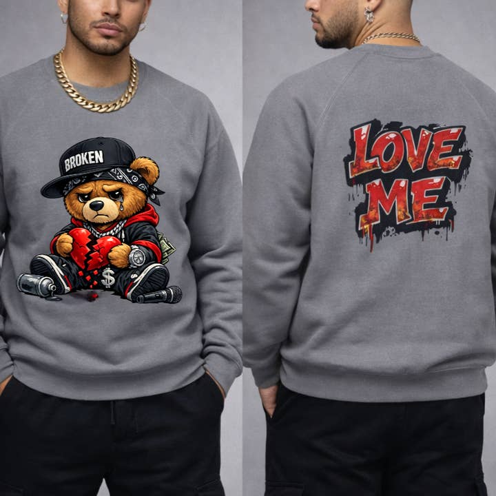 Kapuzenpullover mit gebrochenem Herzen - Klassischer Erwachsenenstil für herzlichen Komfort für den Großhandel von IAKAM