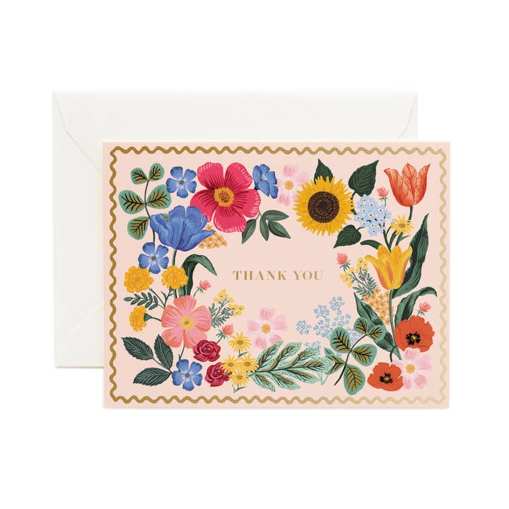 Rifle Paper Co. - Wholesale Thank You Card - Blossom Thank You Card