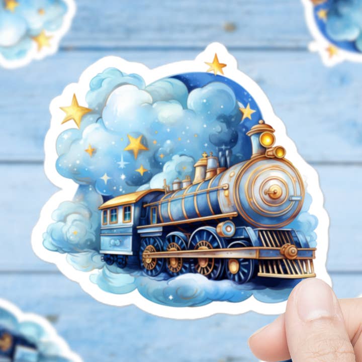 Magical Train Sticker for wholesale by Mystical Clarity