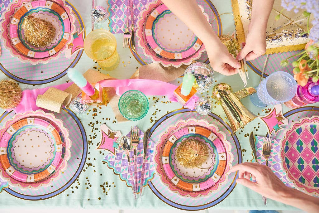 Packed Party - Wholesale Dinner Plate - Welcome To The Circus Dessert Plate Set3