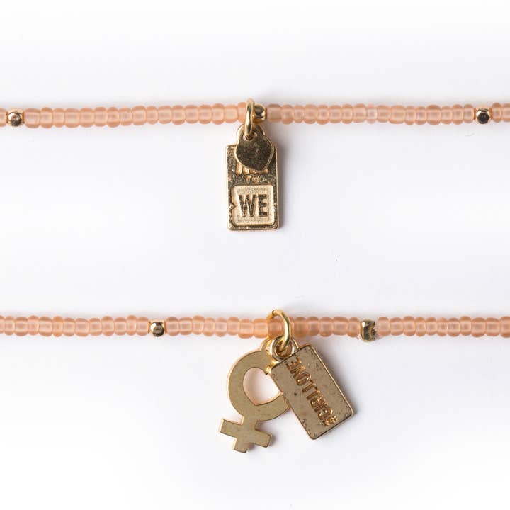 ME to WE - Wholesale Jewelry Set - Lilly Singh #GirlLove Share and Pair Rafiki Bracelet Set2