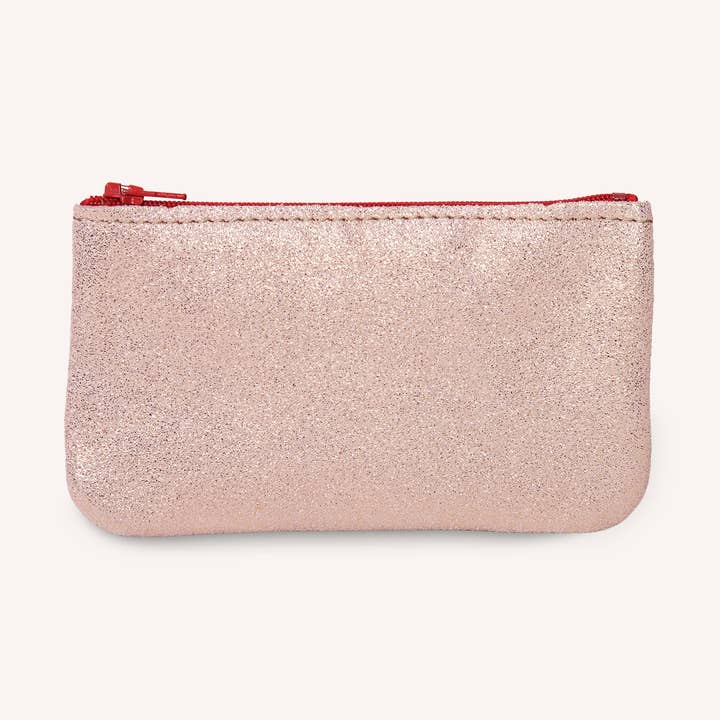 Estuche Plano con Cremallera S de Cuero Reciclado. para venta al por mayor de Bandit Manchot