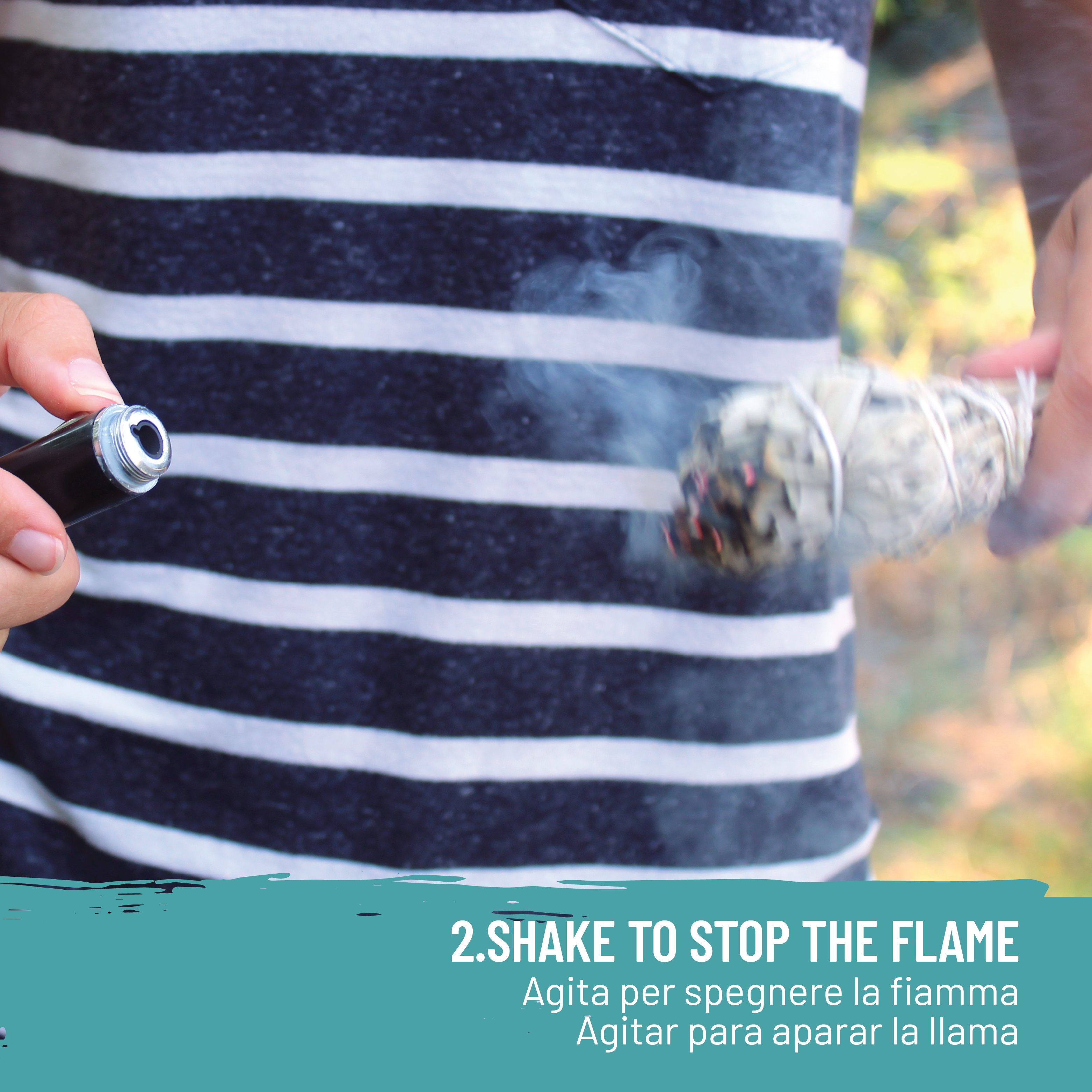 Herborea srl - Wholesale Sage Bundle - Palo Santo Kit - White Sage Smudge and 5 Palo Santo Sticks4