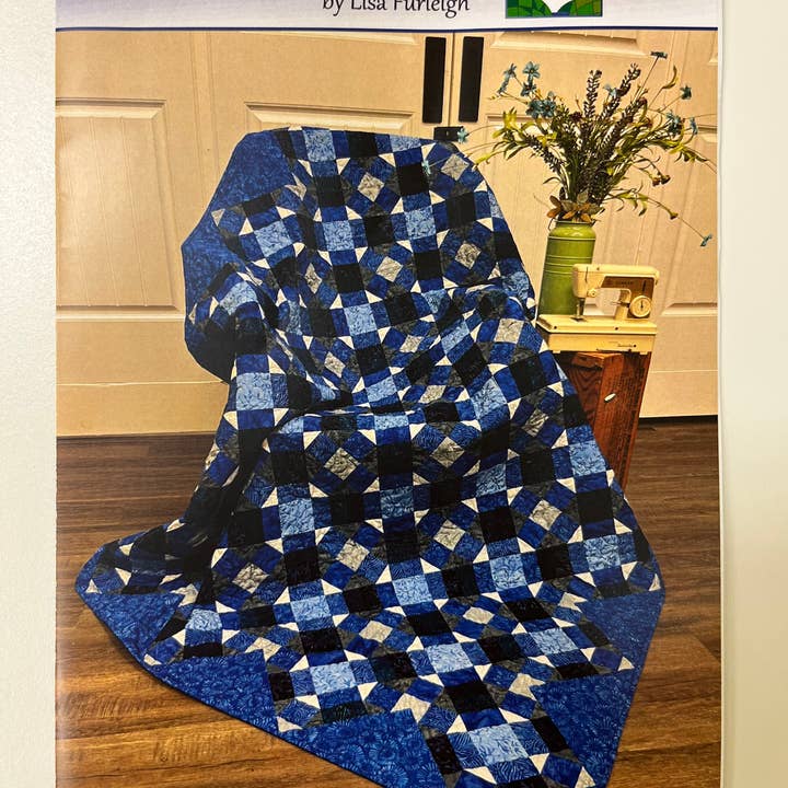 Quilting in the Valley - Wholesale Quilt - Parcheesi dekbedpatroon
