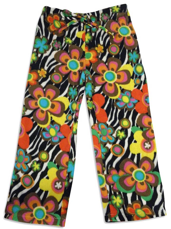 Eastern Off Price – calças de pijama - Crianças por atacado – Calça para dormir Bee Posh Girls Cozy Fleece Pijama Lounge20