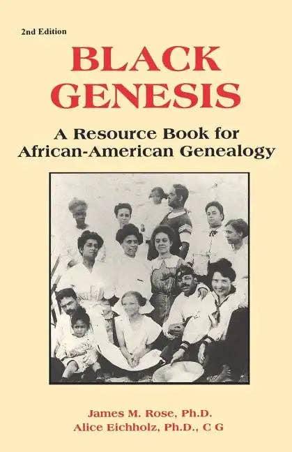 Books by splitShops - Wholesale History & Geography - Black Genesis: A Resource Book for African-American Genealogy - Paperback0