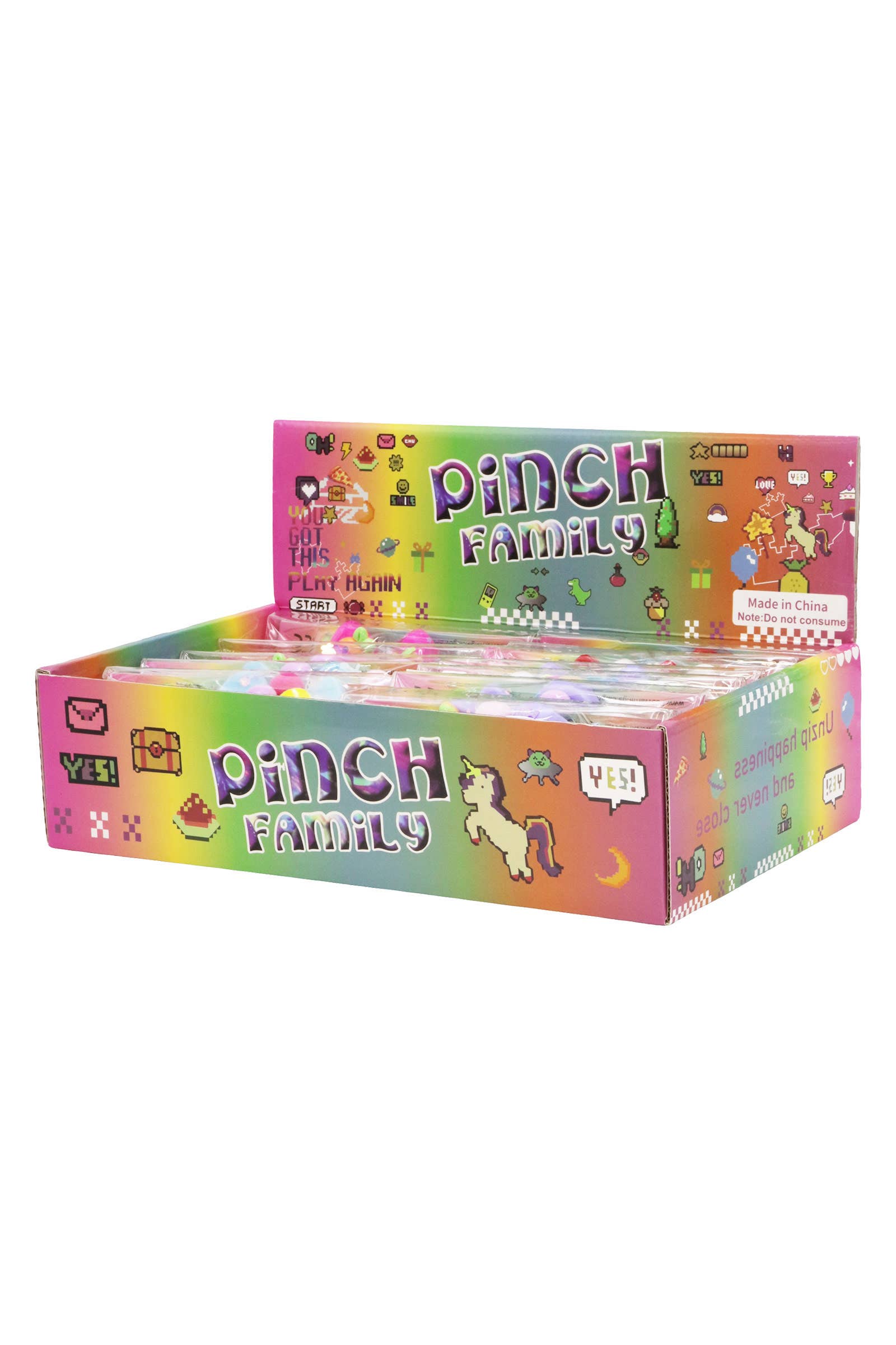 ASSORTED Ribbon Bunny Glitter Sticky Mochi Squishy Bag for wholesale on Faire1