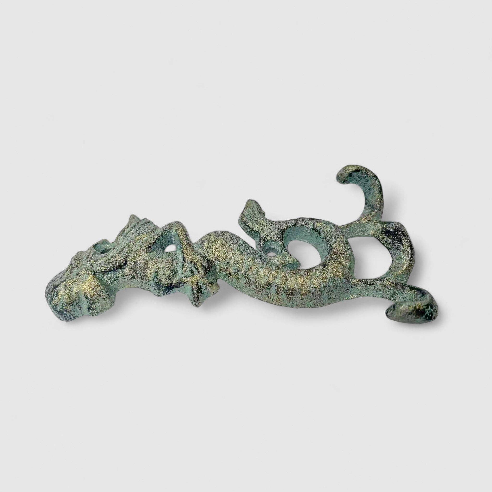 Iron & Blossom - Wholesale Muurhaak - Zeemeermin Muurhaak, Gietijzeren Nautische Kustdecoratie1