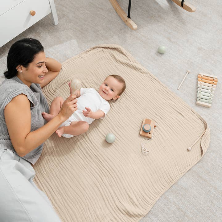 Comfy Cubs - Wholesale Bedding Blanket - Kids & Baby - Muslin Baby Blanket, 40" x 40" Swaddle Blanket by Comfy Cubs2