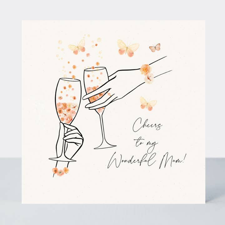 Camille Cheers Mum Card for wholesale by Petimo