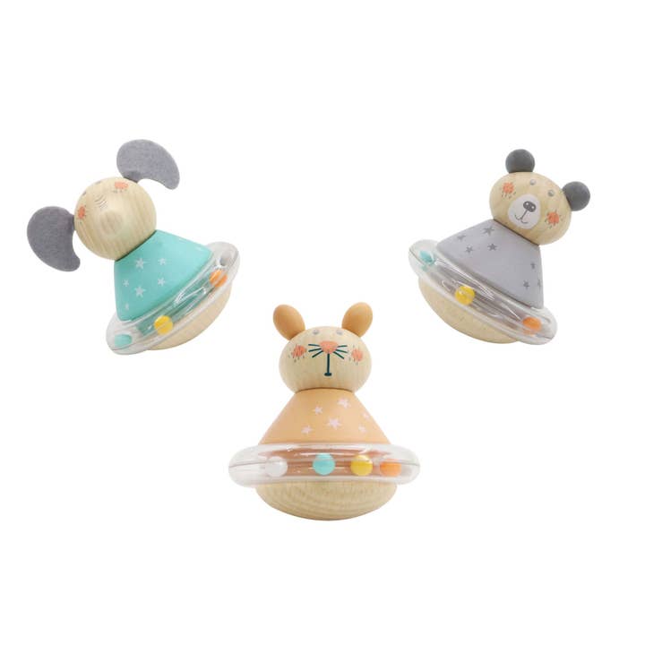 ToysLink - Wholesale Wood Toy - Kids - Wooden Roly-Poly Animals