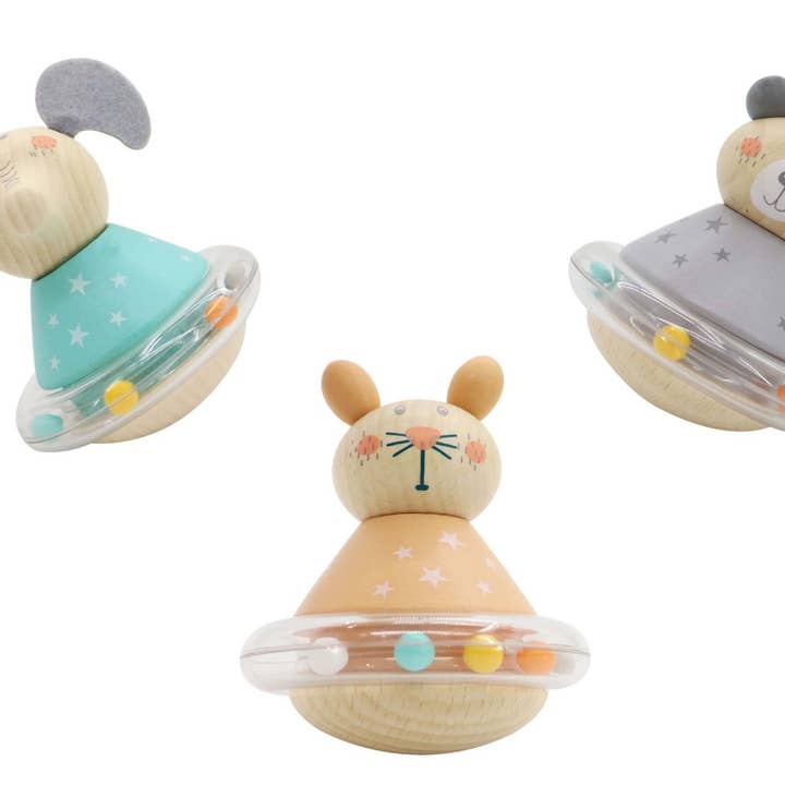 ToysLink - Wholesale Wood Toy - Kids - Wooden Roly-Poly Animals0