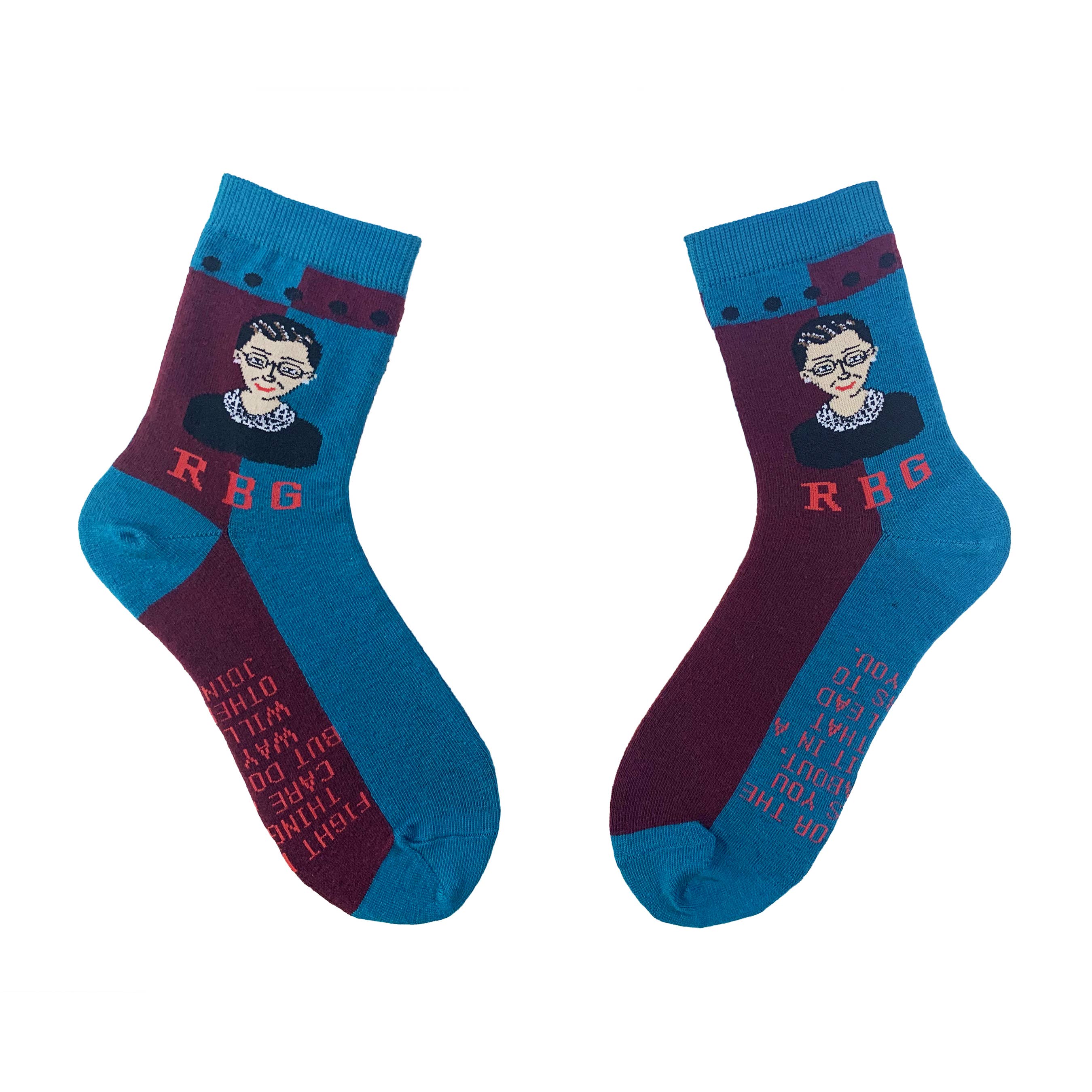 Maggie Stern Stitches - Wholesale Socks - Women's - RBG Dots Ankle Socks Medium7