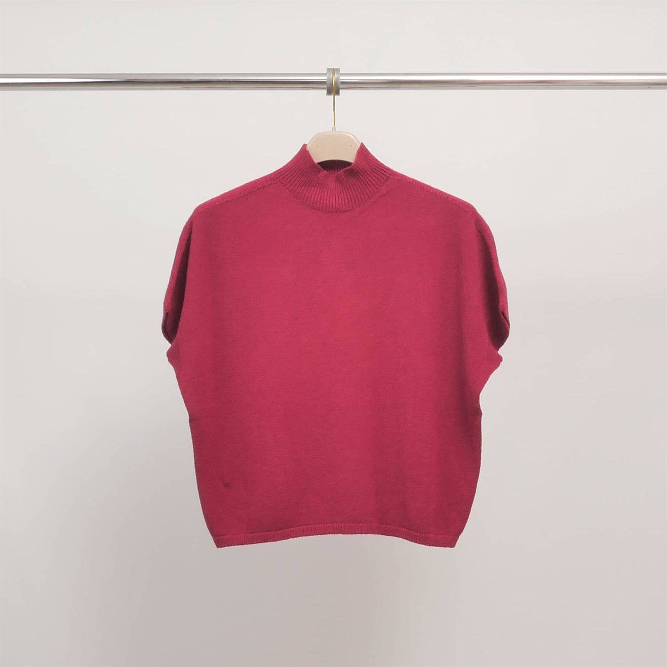 Cecile Wang - Wholesale Knit Sweater - Women's - Sleeveless high-neck top YF570333