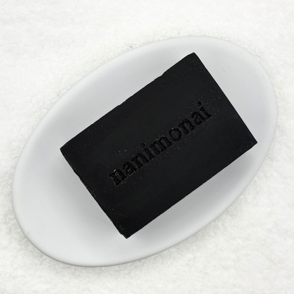 Nanimonai Skincare - Wholesale Bar Soap - Black Charcoal Soap Bar1