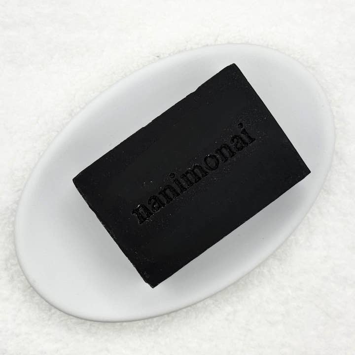 Nanimonai Skincare - Wholesale Bar Soap - Black Charcoal Soap Bar1