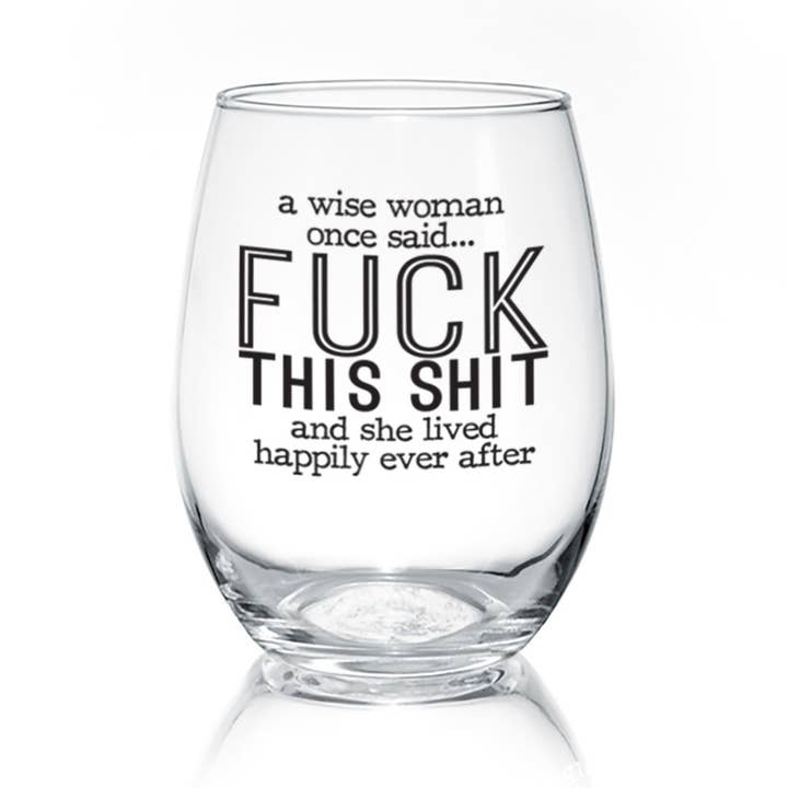 A Wise Woman | 17oz Wine Glass for wholesale by Pinetree Innovations
