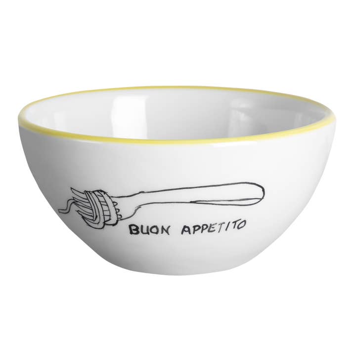 Ceramic Bowl (Buon Appetito) for wholesale by Really Nice Things