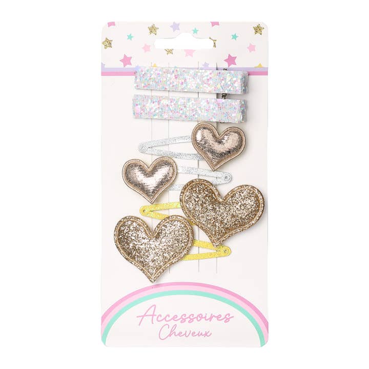 STELLA GREEN - Wholesale Hair Clip - Kids - Set of 6 Hair Clips – Whimsical Sparkle13