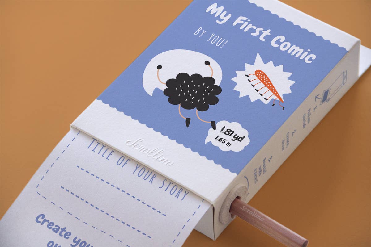 Scrollino - Wholesale Coloring & Activity Book - Kids & Baby - Fun Activity Book for Kids - Scrollino My First Comic2