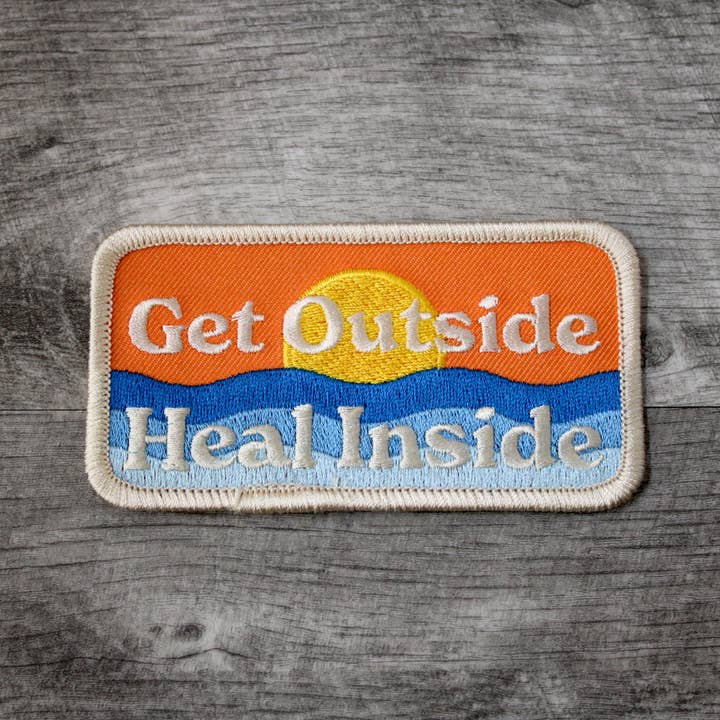 SheeleyCo - Wholesale Patch - Get Outside. Heal Inside Embroidered Patch