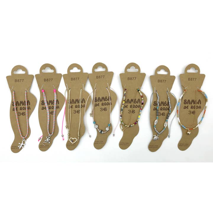 Samba de roda - Vendita all'ingrosso Cavigliere - Cavigliere Etniche - Set Di 35