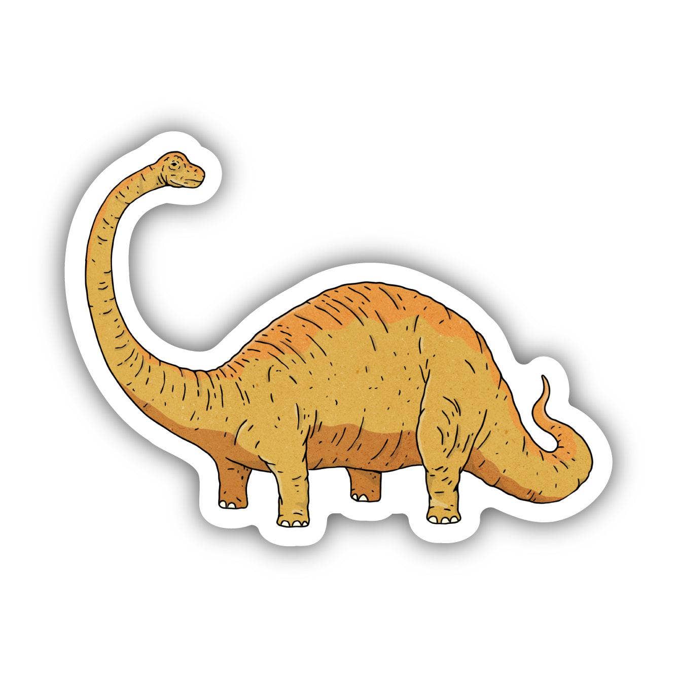 Big Moods - Wholesale Sticker - Brontosaurus Dinosaur Sticker