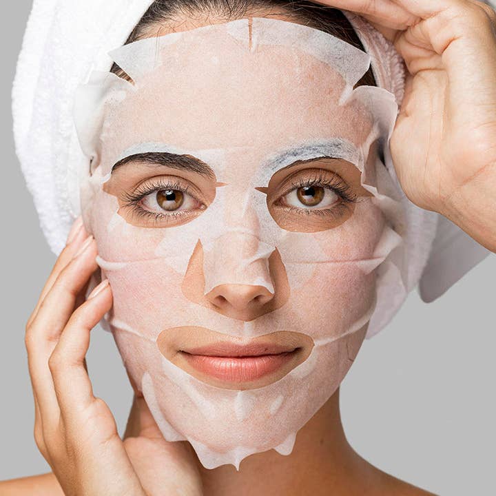 Bubble T Cosmetics - Wholesale Skincare Face Mask - Bubble Tea Tropical Hydrating Sheet Mask (20ml)