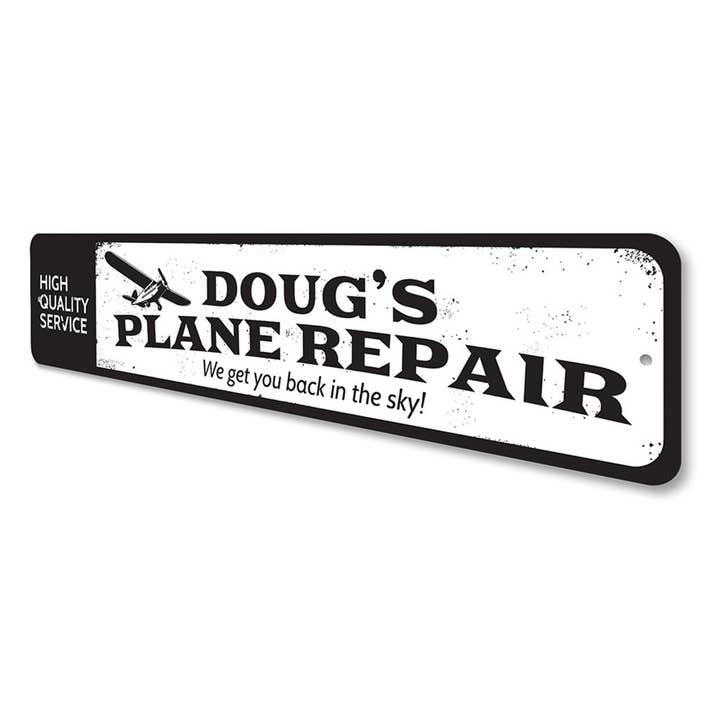 Lizton Sign Shop, Inc – wholesale Skylt – Plane Reparation3
