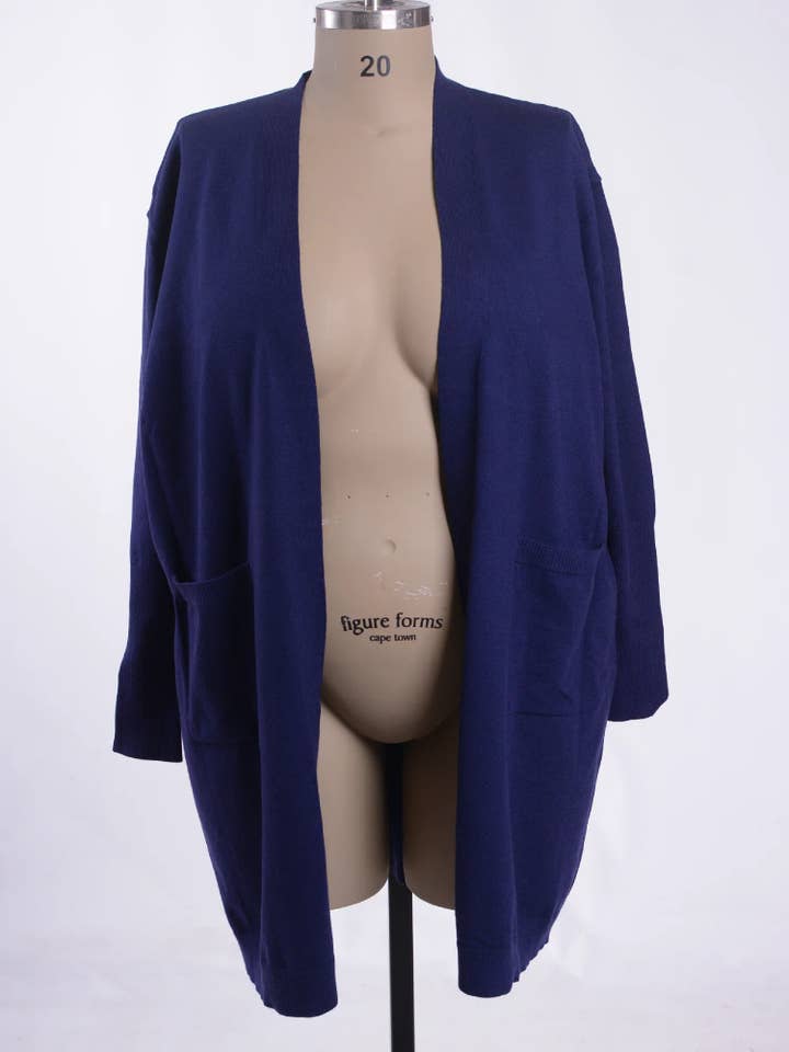 Soft Knit Longline Cardigan - CT1 for wholesale by Jeld Wholesale