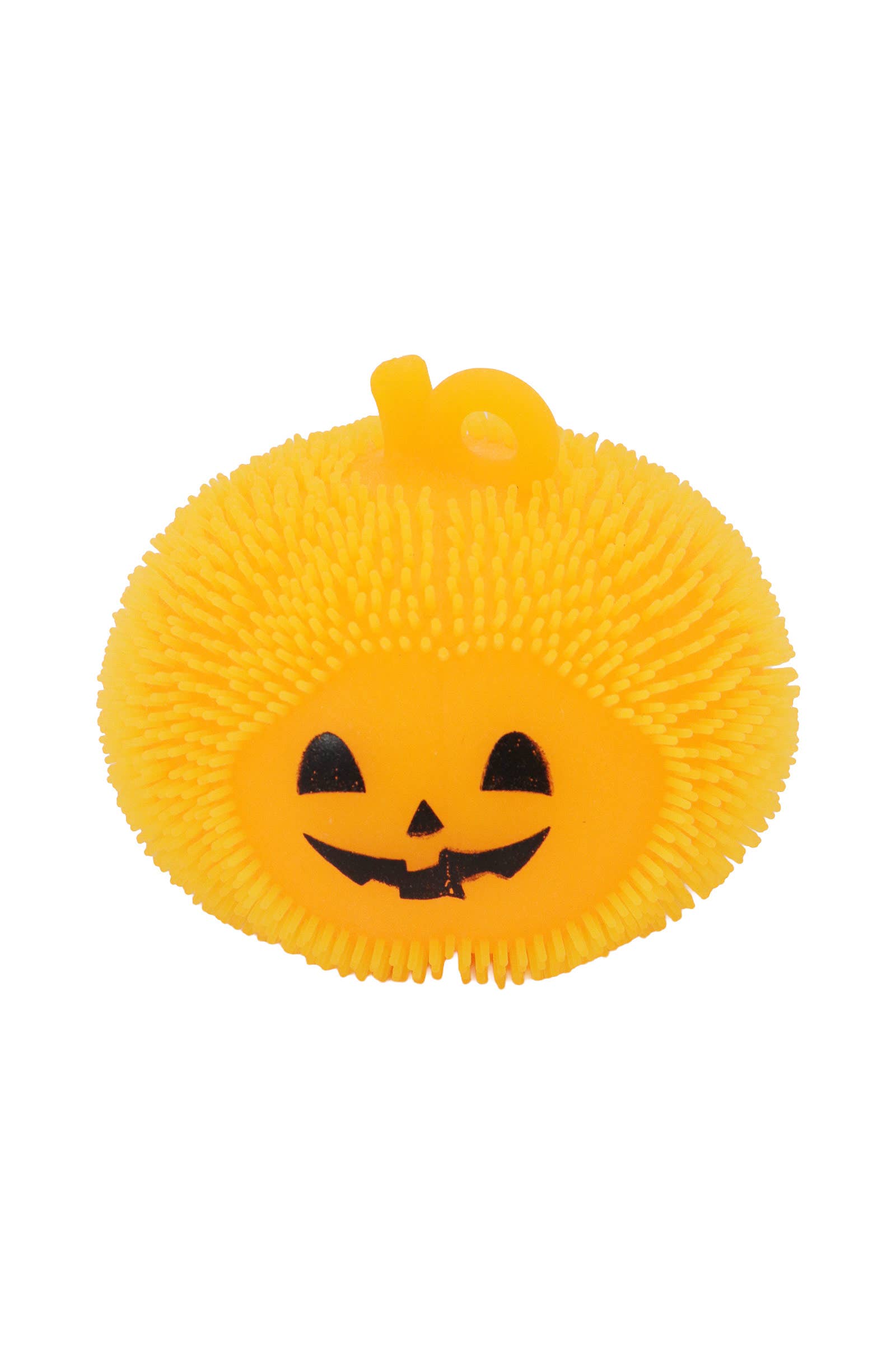 AS SHOWN Halloween Pumpkin Spiky Puffer Led Squishy Ball for wholesale on Faire6