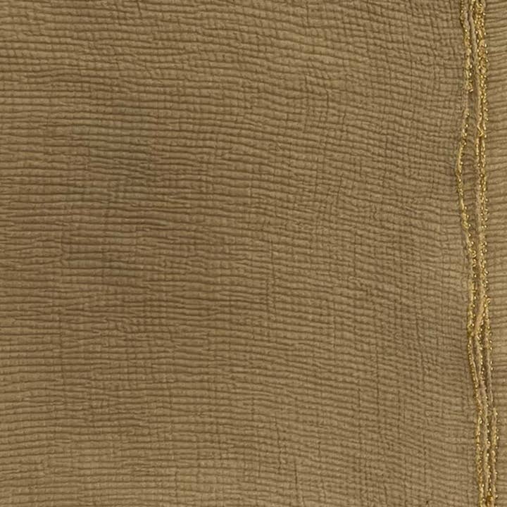 Lili Scarves - Wholesale Scarf – Women's - Crinkle Plain with Golden Border Scarf16