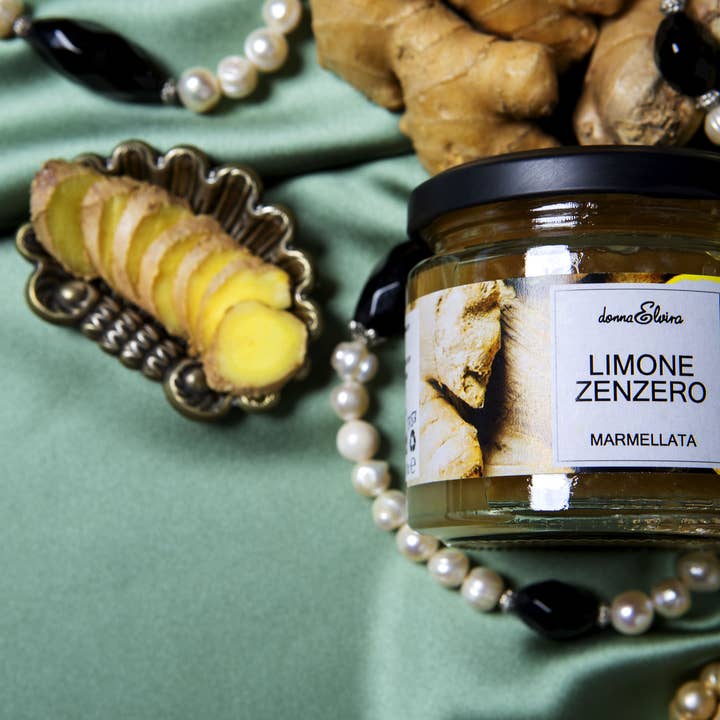 DONNA ELVIRA dolceria di Roccasalva Elvira – Großhandel Marmelade/Gelee – Zitronen-Ingwermarmelade