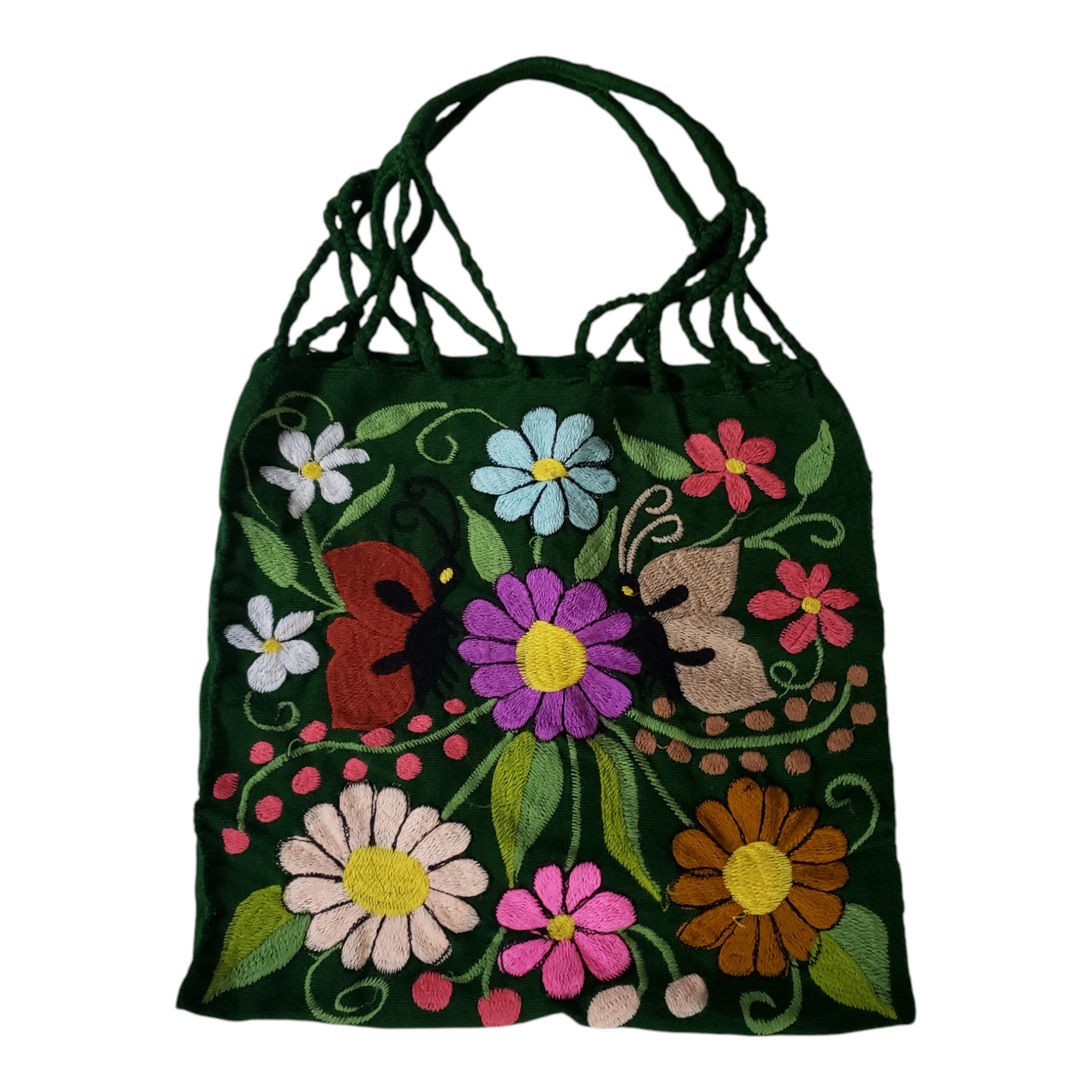 The Little Pueblo - Wholesale Tote Bag - Women's - Embroidered Mexican Woven Tote Bag28