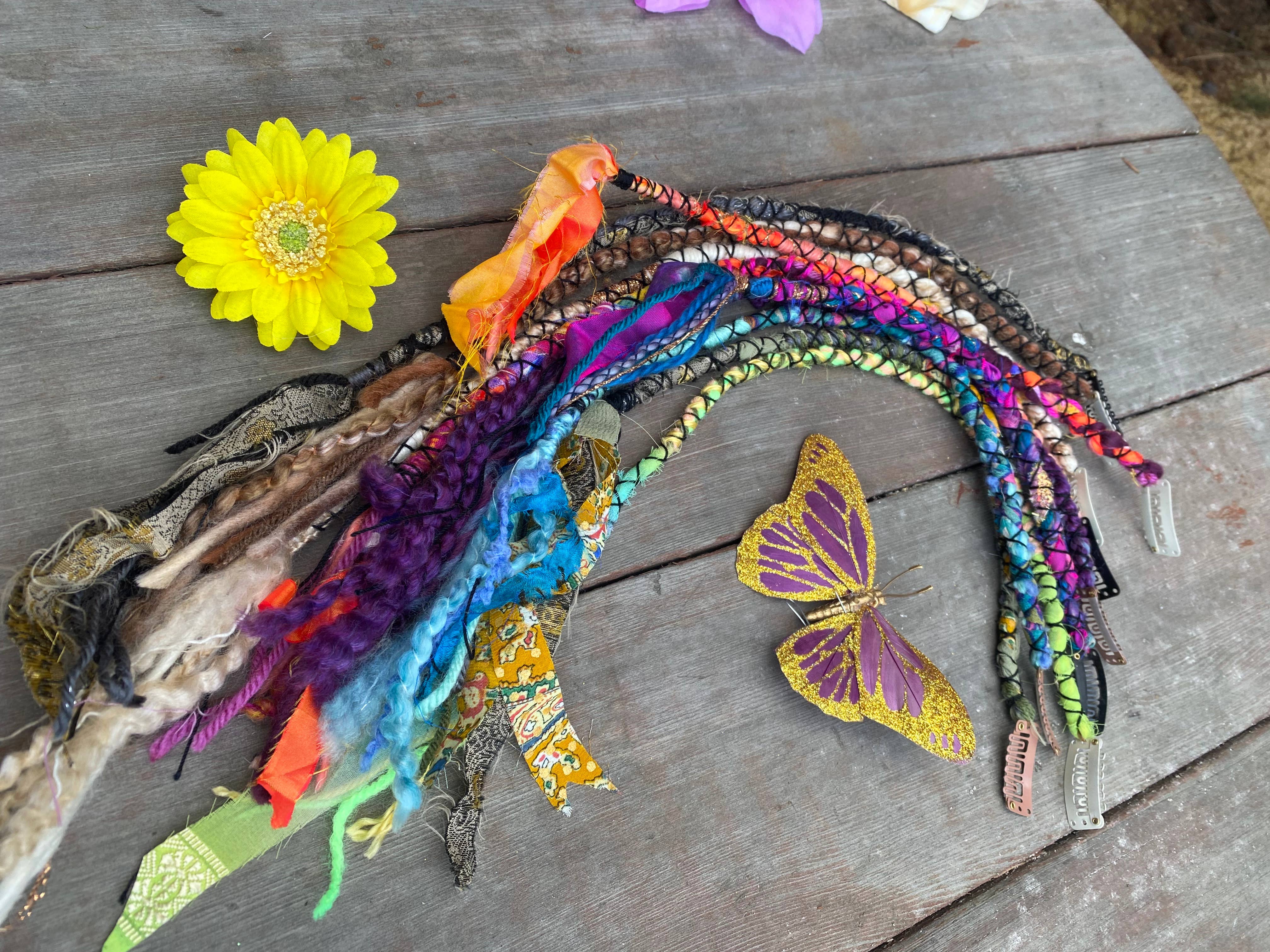 Sea Gypsy Designs - Wholesale Hair Extensions - Mix of Simple, and Sweet, single GYPSY-DREADS4