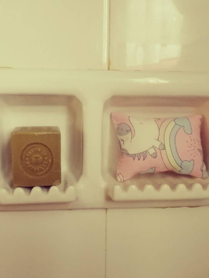 Pink enhjørning svamp for engroshandel hos Funnycreation