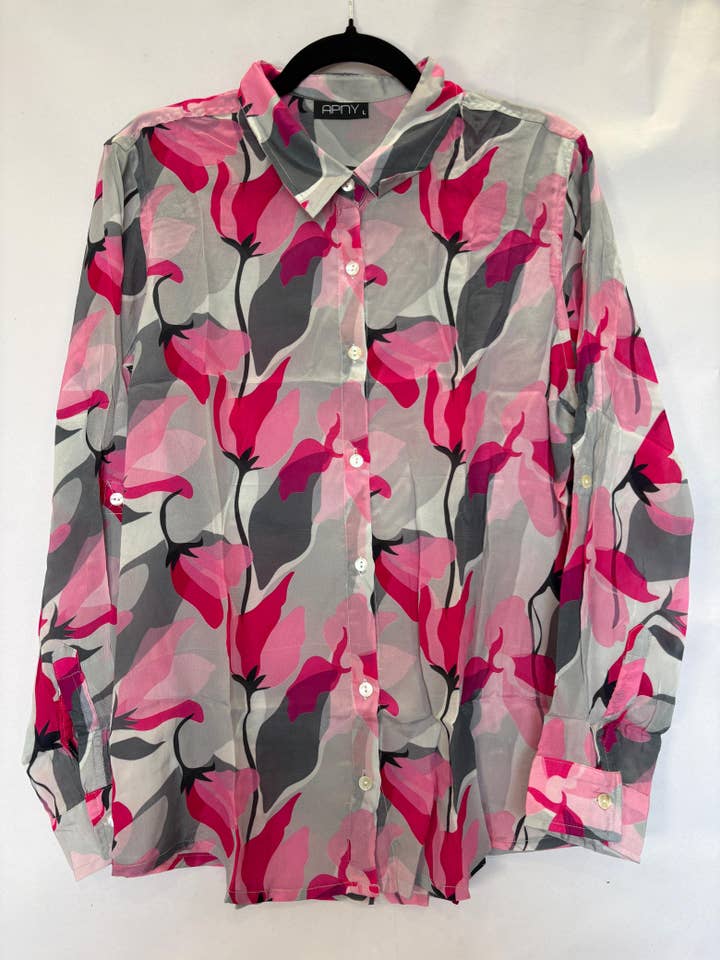 Button-up mit aufrollbarem Ärmel für den Großhandel von APNY