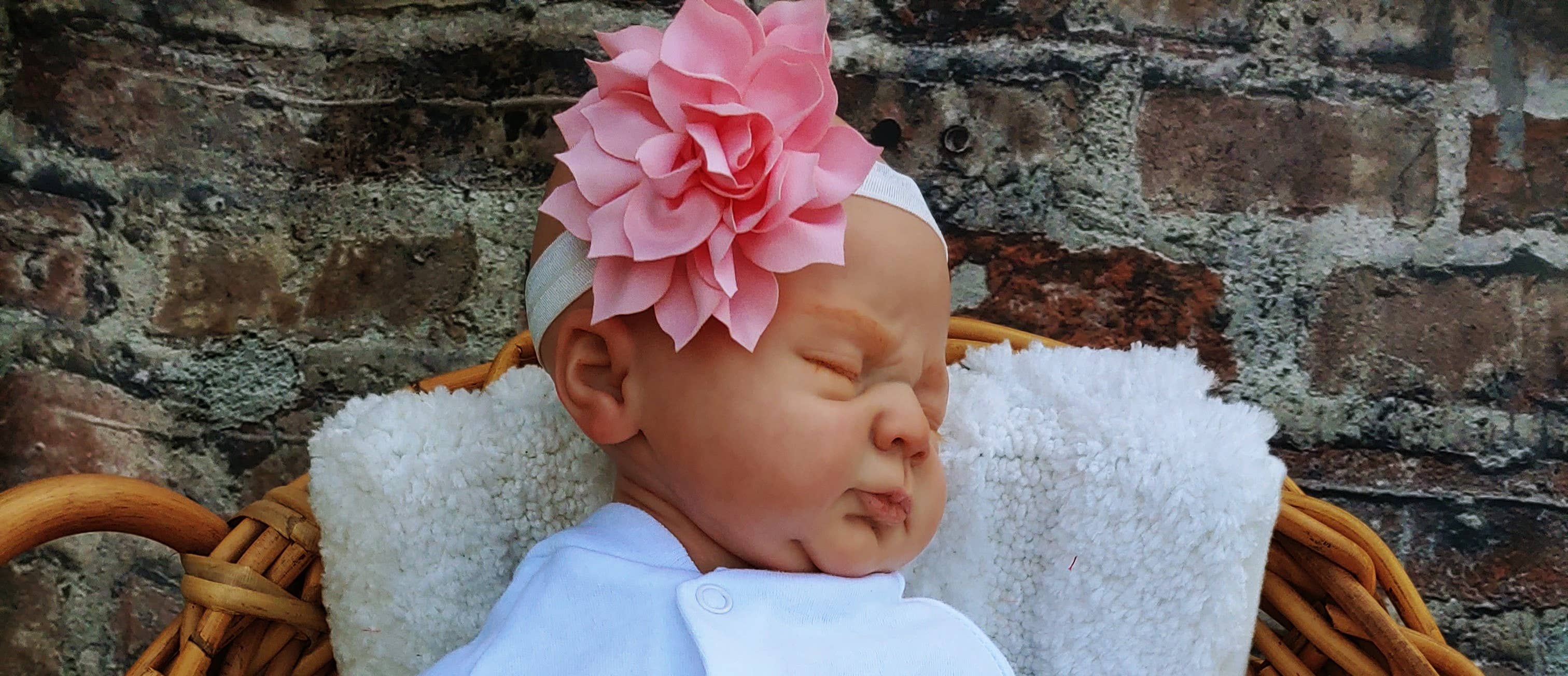 generisch Haarband Baby Kleinkind Stirnband Babystirnband Haarschmuck Frühling/Sommer Trend Mädchenaccessoires rosa korallfarben 