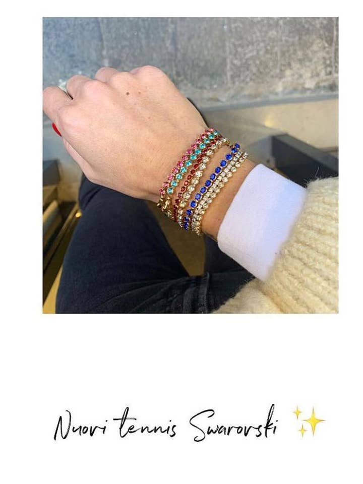 Tennis bracelet for wholesale by DITTA Alessandra Avallone