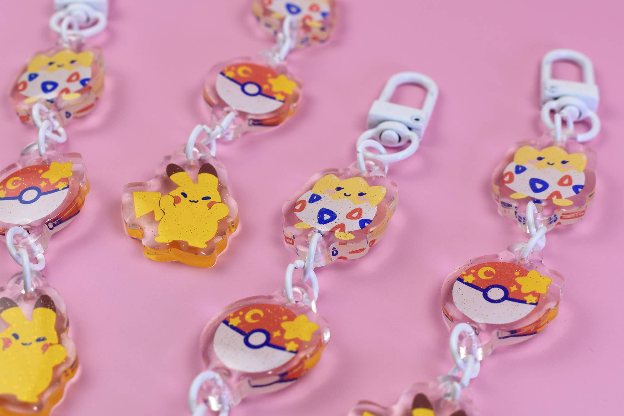 The Moonborn - Wholesale Keychain - Women's - Pikachu and Togepi Keychain Charm5