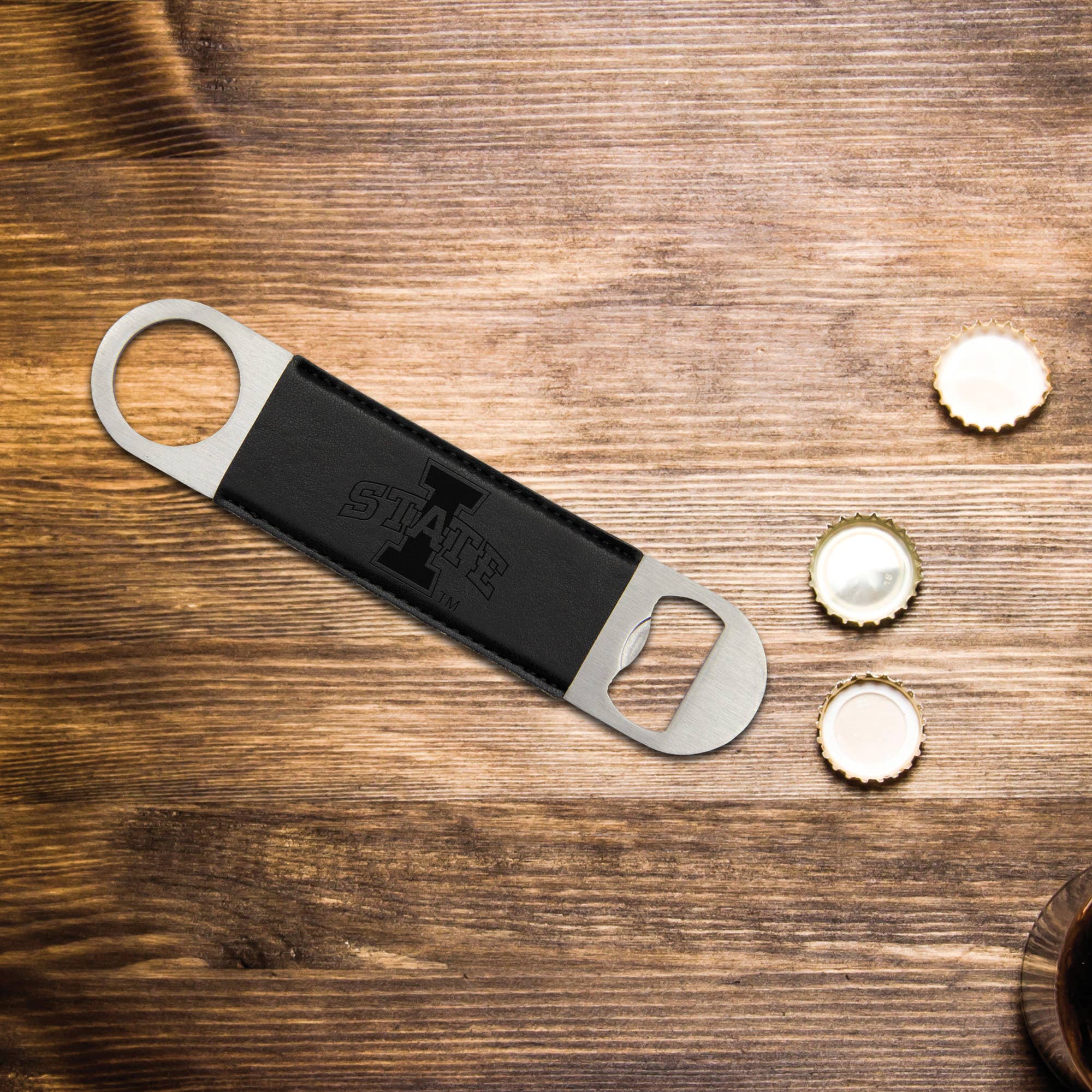 Rico Industries - Vente Ustensiles de bar - Lame de bar standard gravée au laser NCAA Iowa State Cyclones2