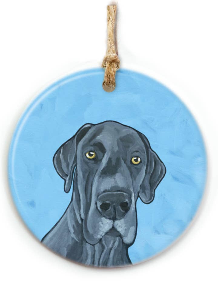 Great Dane Dog Ornament for wholesale by The Cheery Pet