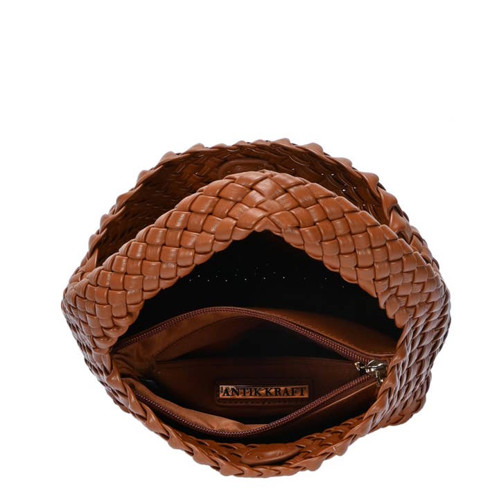 MMS Brands - Wholesale Satchel - Women's - Parker 2 in 1 Woven Satchel2