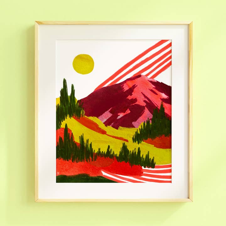 Juliann Choe - Wholesale Art Print - Autumn Tahoma Art Print0