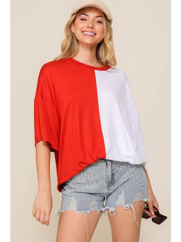 Vanilla Monkey – Engroshandel Strikket top - Dame – Game Day Multi Color Strik Top12