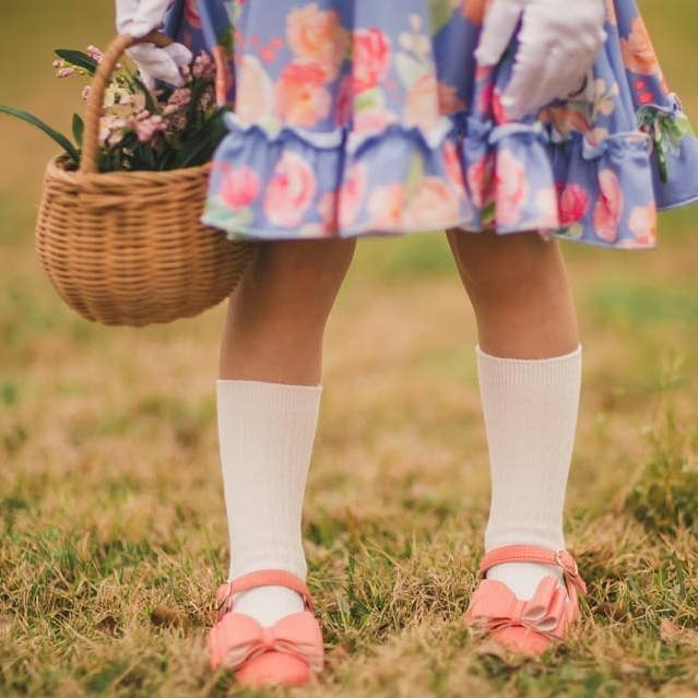 White Cable Knit Socks for wholesale by JustForLittles