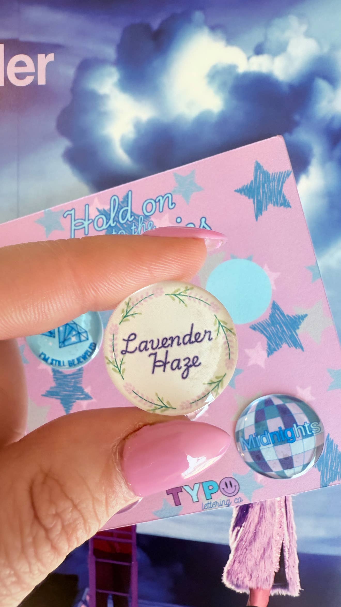 Typo Lettering Co - Wholesale Magnet - Tay Inspired Midnights 5 pack magnets4