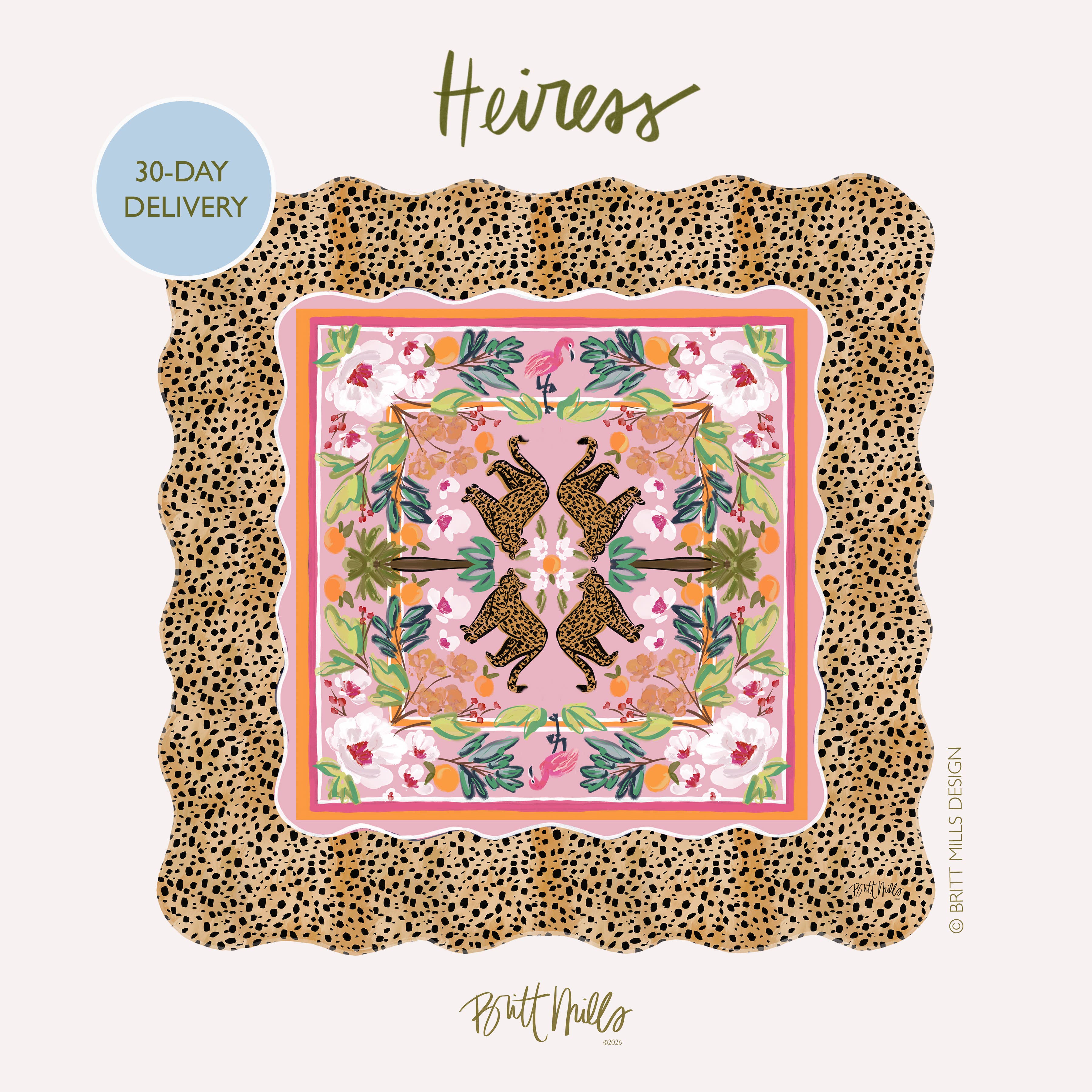 Britt Mills Design - Wholesale Decorative Tabletop Object - Britt Mills Mahjong Mats - MULTIPLE PRINTS (Non-Neoprene)7